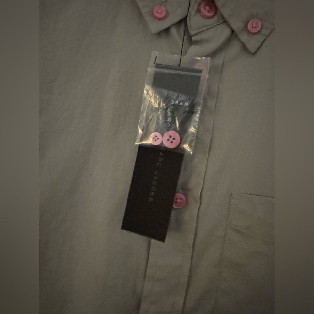 Marc by Marc Jacobs Shrunken Fit Button Down - Picture 2 of 4